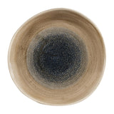 Churchill Stonecast Aqueous Organic Round Bowls Bayou Taupe 253mm (Pack of 12)