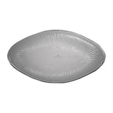 Churchill Bamboo Organic Oval Glass Platter Dusk 295 x 162mm (Pack of 6)