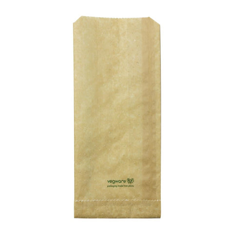 Vegware Compostable Therma Paper Hot Food Bags 292 x 127mm (Pack of 500)