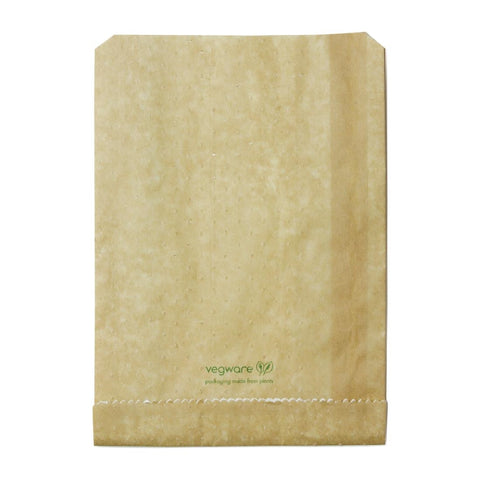 Vegware Compostable Therma Paper Hot Food Bags 229 x 165mm (Pack of 500)