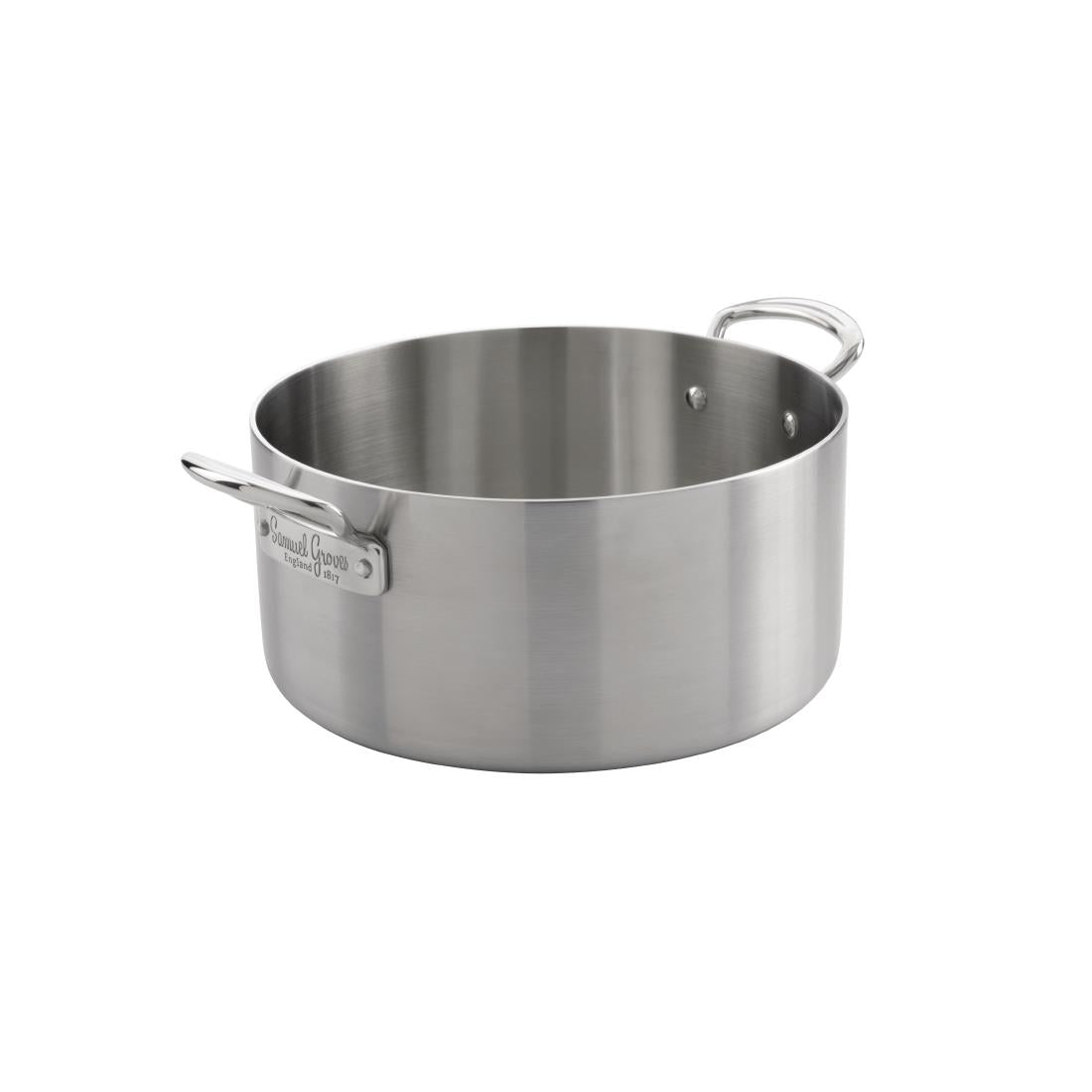 Samuel Groves Copper Core 5-ply Casserole Pan 26cm