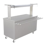 Parry Flexi-Serve Ambient Cupboard with Plain Top & LED Illuminated Gantry FS-A4Pack