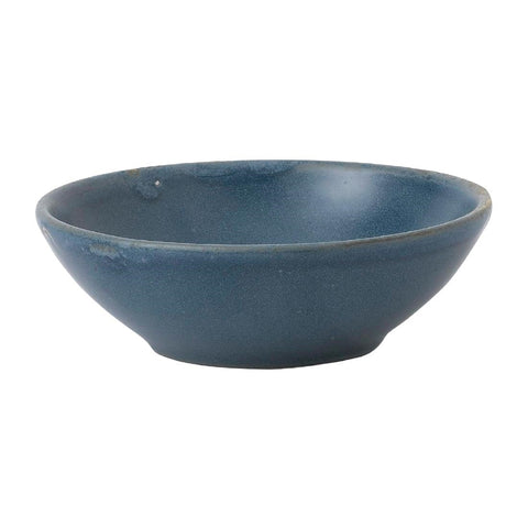 Churchill Nourish Oslo Contour Shallow Bowl Blue 130mm (Pack of 12)