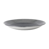 Churchill Stonecast Aqueous Deep Coupe Plates Grey 218mm (12 Pack)