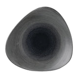 Churchill Stonecast Aqueous Lotus Plates Grey 254mm (12 Pack)