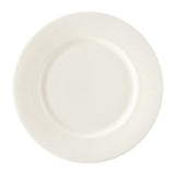 Royal Crown Derby Bark White Flat Rim Plate 215mm (Pack of 6)