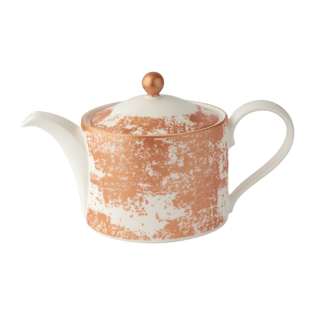 Royal Crown Derby Crushed Velvet Copper Charnwood Teapot 500ml