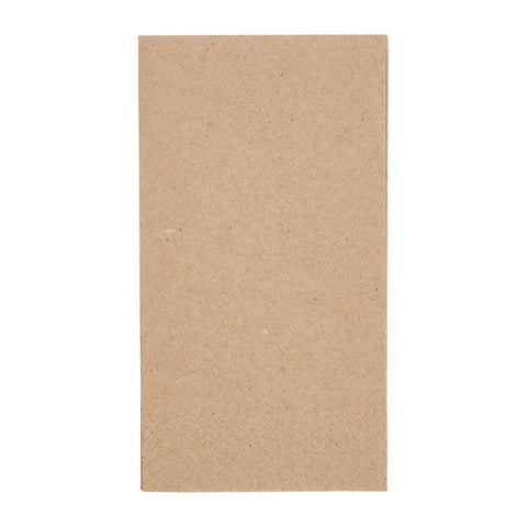 Fiesta Recycled Kraft Lunch Napkins 330mm (Pack of 2000)