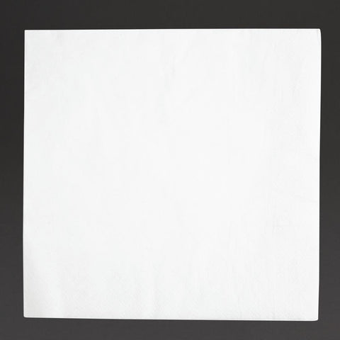 Fiesta Dinner Napkins White 400mm (Pack of 2000)