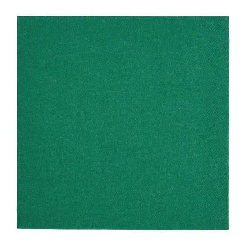 Fiesta Dinner Napkins Dark Green 400mm (Pack of 1000)