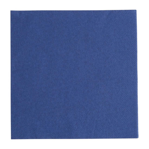 Fiesta Dinner Napkins Dark Blue 400mm (Pack of 1000)