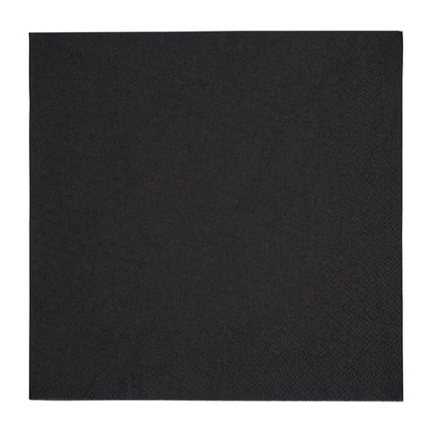 Fiesta Dinner Napkins Black 400mm (Pack of 1000)