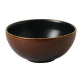 Churchill Super Vitrified Nourish Siena Brown Deep Bowls 155mm (6 Pack)