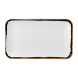 Dudson Harvest Organic Oblong Plates Natural 270x160mm (12 Pack)