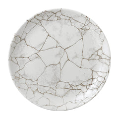 Studio Prints Kintsugi Agate Grey Coupe Plates 260mm (12 Pack)