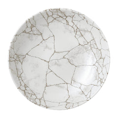 Studio Prints Kintsugi Agate Grey Coupe Plates 217mm (12 Pack)