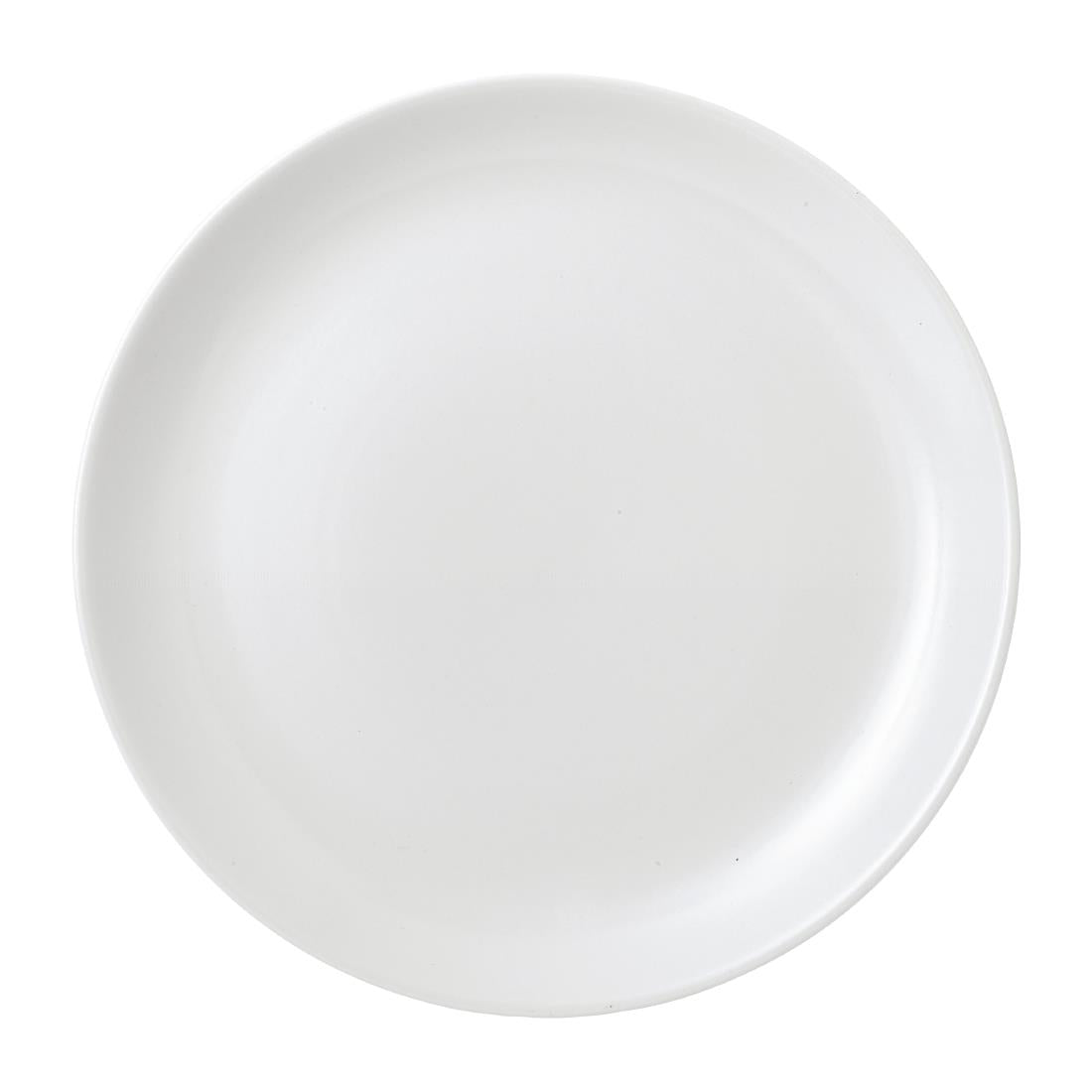 Churchill Vellum Coupe Plates White 288mm (12 Pack)