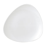 Churchill Vellum Triangle Plates White 265mm (12 Pack)