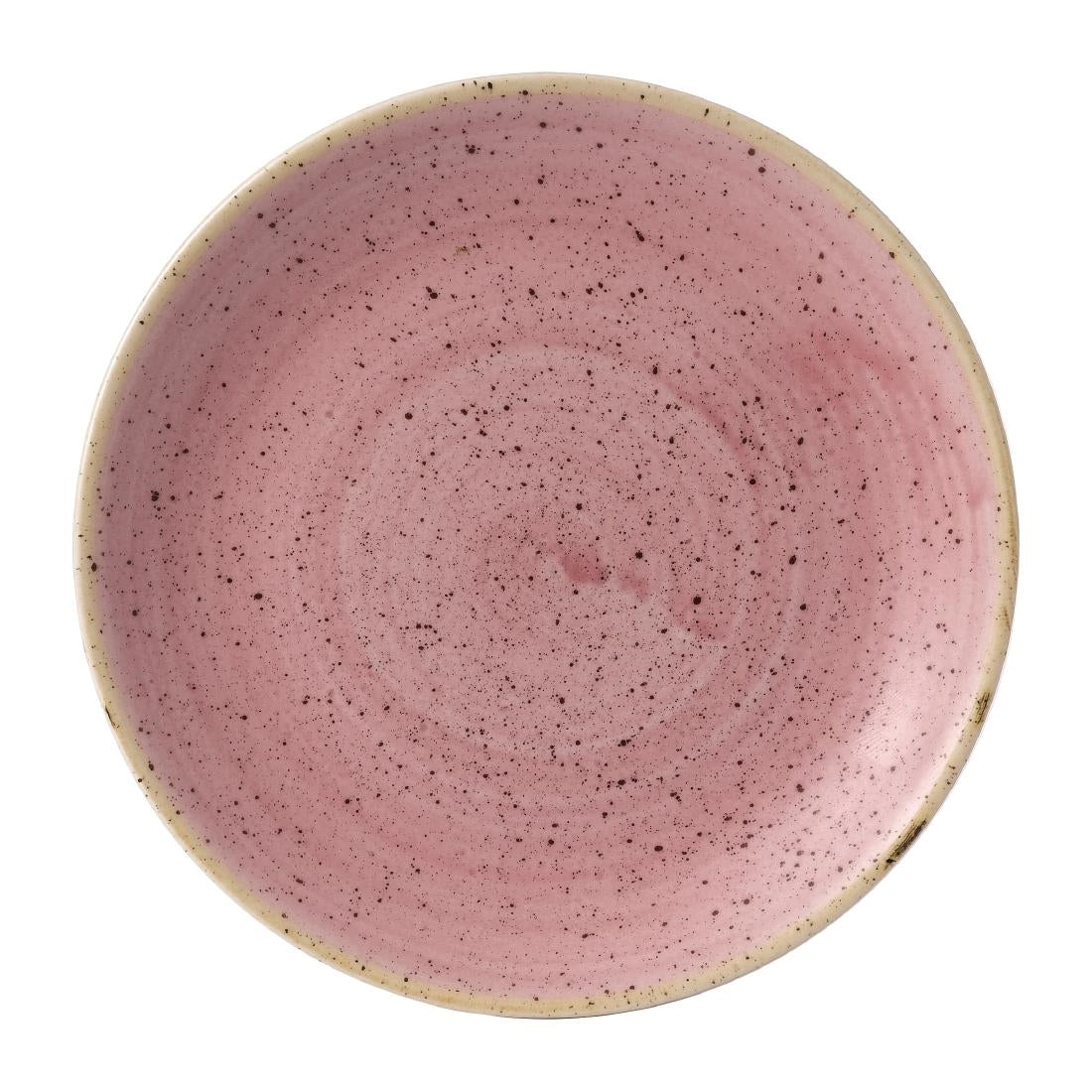 Churchill Coupe Plates Petal Pink 6 1/2" (12 Pack)