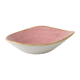 Churchill Stonecast Triangle Bowls Petal Pink 21oz (12 Pack)