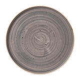 Stonecast Peppercorn Grey Walled Plate 6 1/8 " (Box 6)