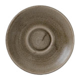 Stonecast Patina Antique Taupe Saucer 6 1/4 " (Pack of 12)