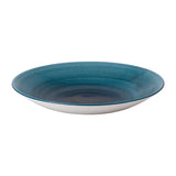 Stonecast Aqueous Lagoon Deep Coupe Plate 11 " (Box 12)