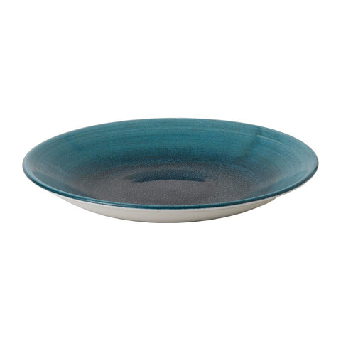 Stonecast Aqueous Lagoon Deep Coupe Plate 10 " (Box 12)