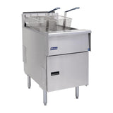 Pitco Single Tank Twin Basket Fryer SE18S-SSTC