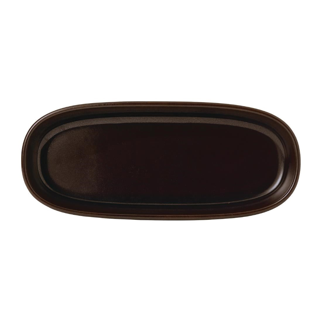 Churchill Emerge Cinnamon Brown Trays 230x95mm (6 Pack)