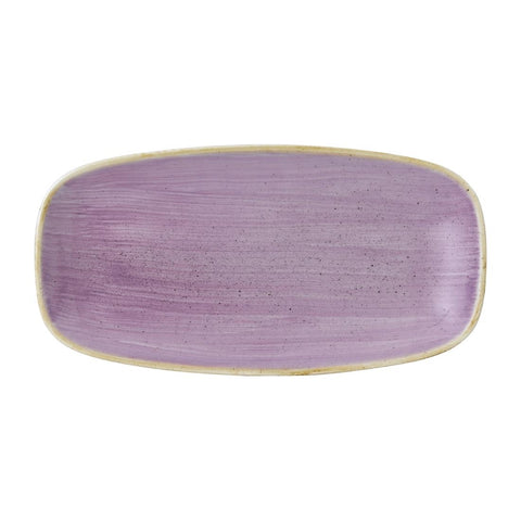 Churchill Stonecast Lavender Chefs Oblong Plate 298 x 152mm (Pack of 12)