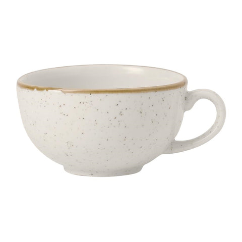 Churchill Stonecast Barley White Cappuccino Cup 280ml (Pack of 12)