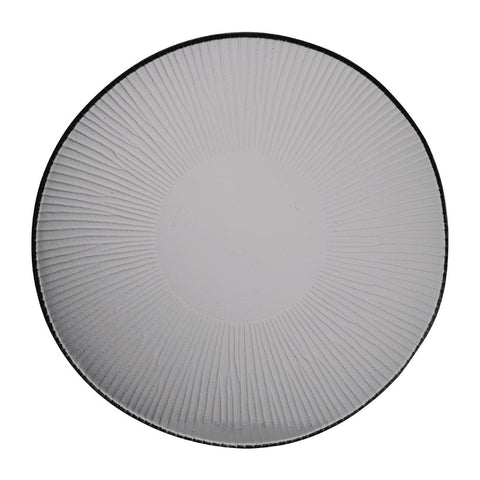 Churchill Bamboo Organic Glass Round Plate 295mm (Pack of 6)