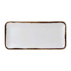 Dudson Harvest Organic Coupe Rectangle Platters Natural 346x156mm (6 Pack)