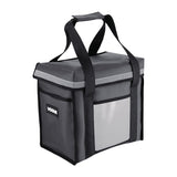 Vogue Insulated Top Loading Delivery Bag Grey 330x230x330mm