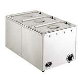 King Edward Wet and Dry Heat Bain Marie CBM2/SS