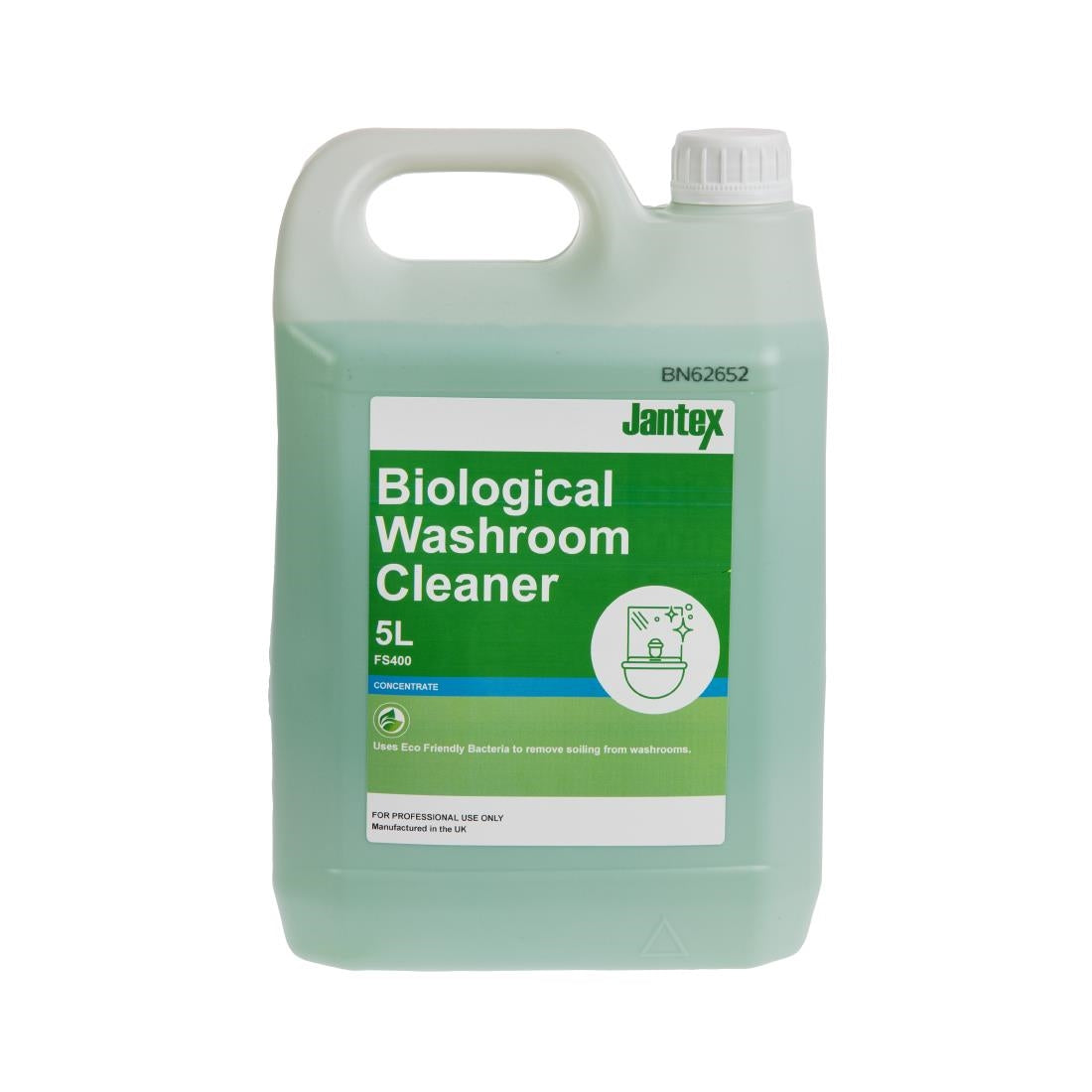 Jantex Green Biological Washroom Cleaner Concentrate 5Ltr