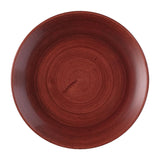 Churchill Stonecast Patina Evolve Coupe Plate Red Rust 219mm (Pack of 12)