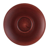 Churchill Stonecast Patina Cappuccino Saucer Red Rust 159mm (12 Pack)