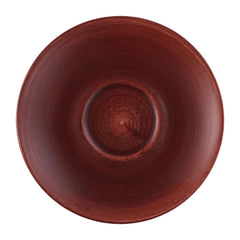 Churchill Stonecast Patina Cappuccino Saucer Red Rust 159mm (12 Pack)