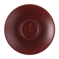Churchill Stonecast Patina Espresso Saucers Red Rust 114mm (12 Pack)
