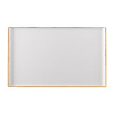 Churchill Melamine Stonecast Rectangular Buffet Tray 530x325mm (Pack of 2)