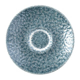 Churchill Raku Duo Espresso Saucer Topaz Blue 114mm (12 Pack)