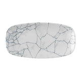 Churchill Studio Prints Kintsugi Pearl Chefs Oblong Plates Grey 287x152mm (12 Pack)