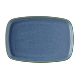 Churchill Emerge Oslo Oblong Plate Blue 222x152mm (Pack of 6)