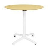 Bolero Folding Polypropylene Table 800mm Mustard Yellow