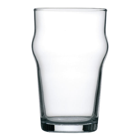 Arcoroc Nonic Beer Glasses 295ml CE Marked (Pack of 24)