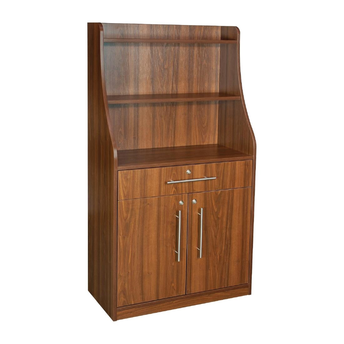 Waiter Station Walnut Finish