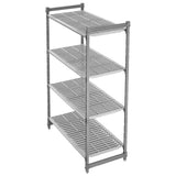 Cambro Camshelving Basics Plus Starter Unit 4 Tier With Vented Shelves 1830H x 765W x 540D mm