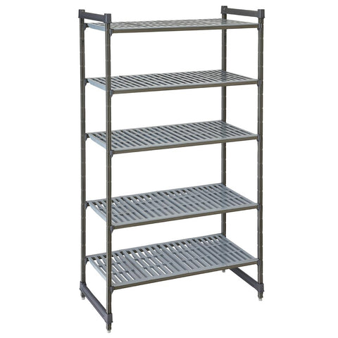 Cambro Camshelving Basics Plus Starter Unit 5 Tier With Vented Shelves 2140H x 915W x 460D mm